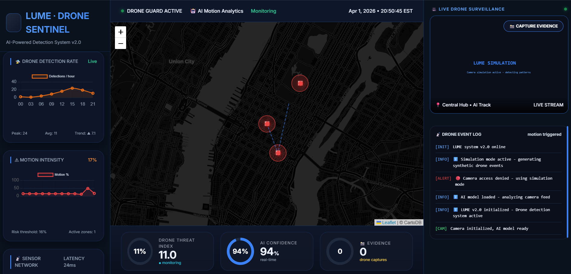 LUME Drone app Privat